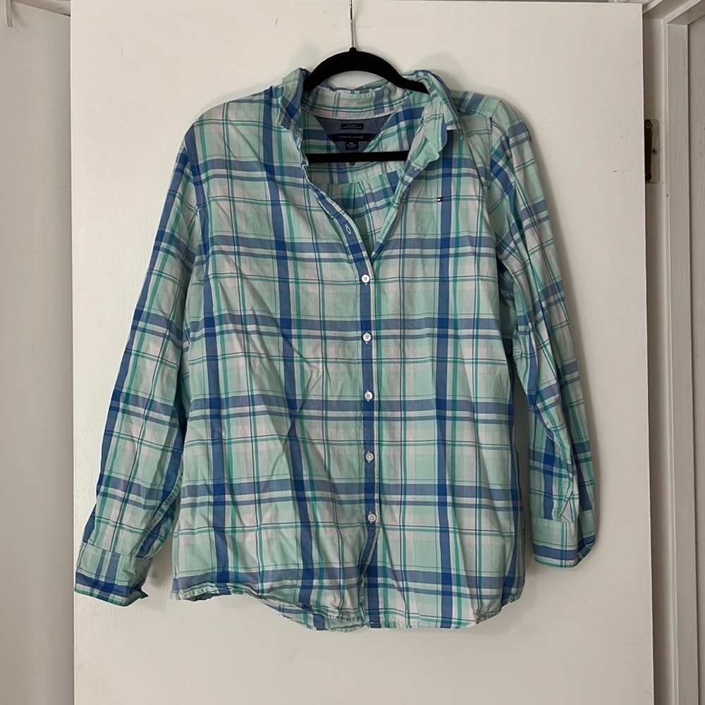 Tommy Hilfiger Plaid Button up